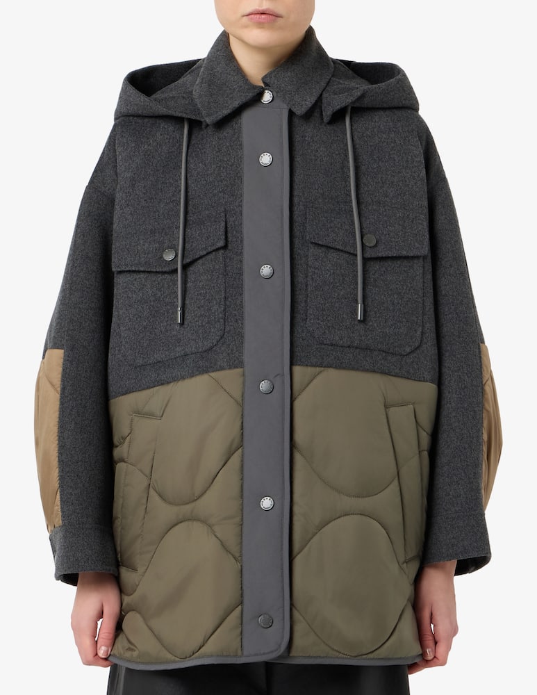 rinascente Weekend Max Mara Giaccone imbottito corto con cappuccio