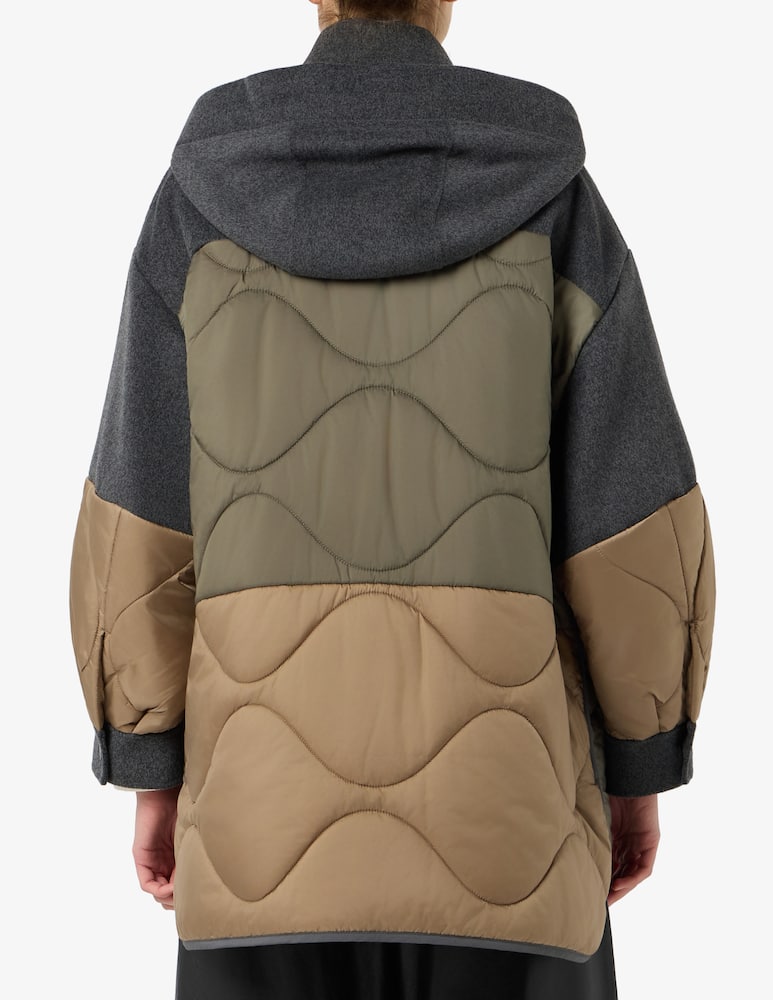 rinascente Weekend Max Mara Giaccone imbottito corto con cappuccio