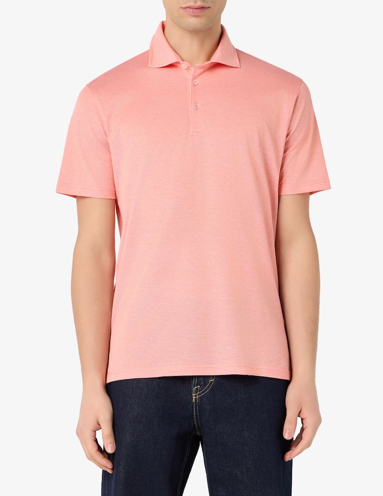 Rinascente Collection Oxford short-sleeve polo - picture 1 Rinascente Collection Oxford short-sleeve polo - picture 1