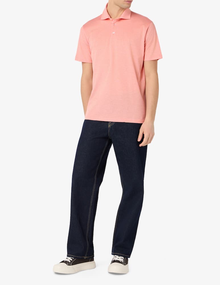 Rinascente Collection Oxford short-sleeve polo - picture 2 Rinascente Collection Oxford short-sleeve polo - picture 2