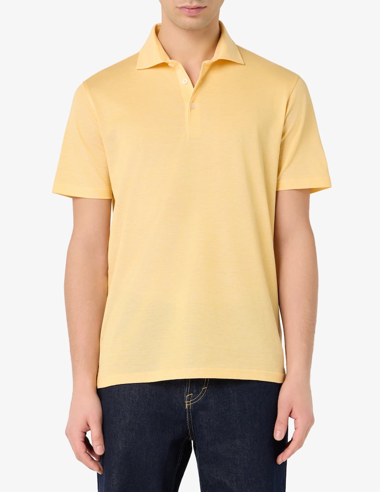 Rinascente Collection Oxford short-sleeve polo - picture 1