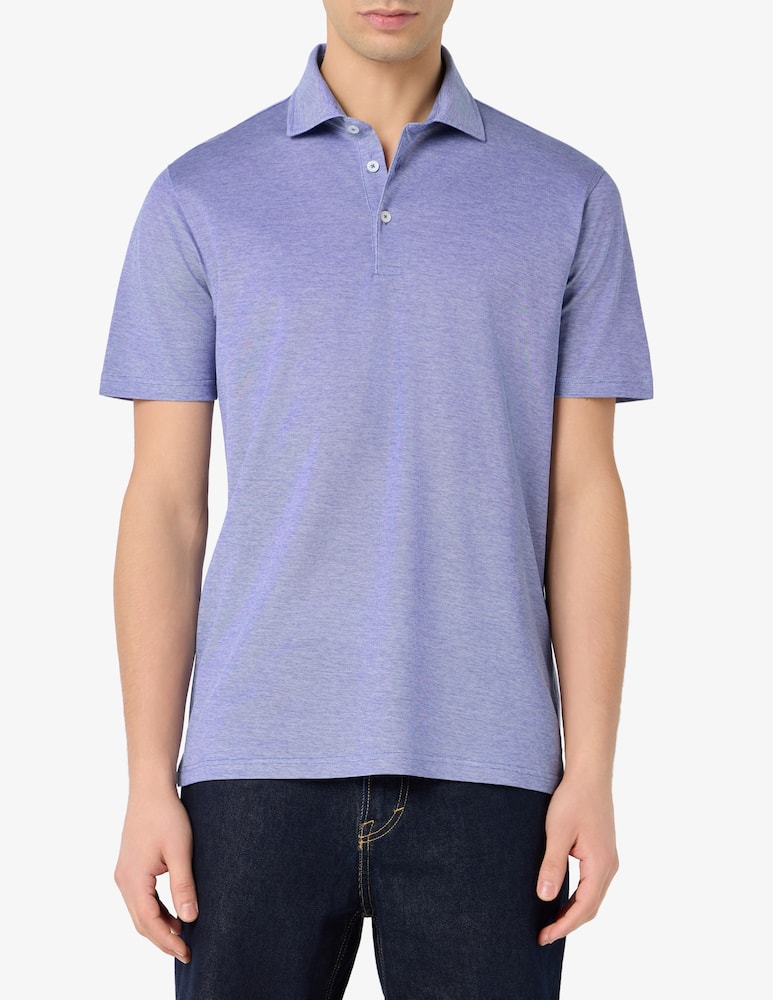 rinascente Rinascente Collection Oxford short-sleeve polo