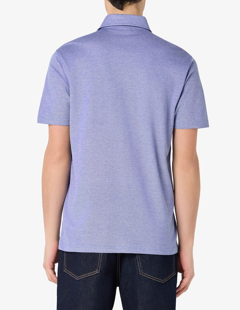 rinascente Rinascente Collection Oxford short-sleeve polo