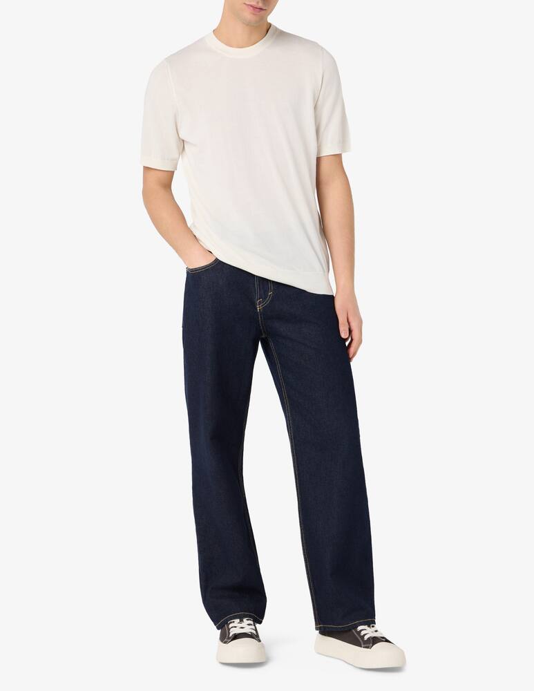 Rinascente Collection Compact cotton t-shirt - picture 2