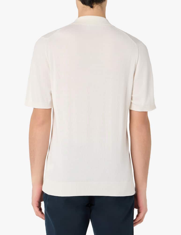 Rinascente Collection Polo v-neck compact cotton - picture 3 Rinascente Collection Polo v-neck compact cotton - picture 3