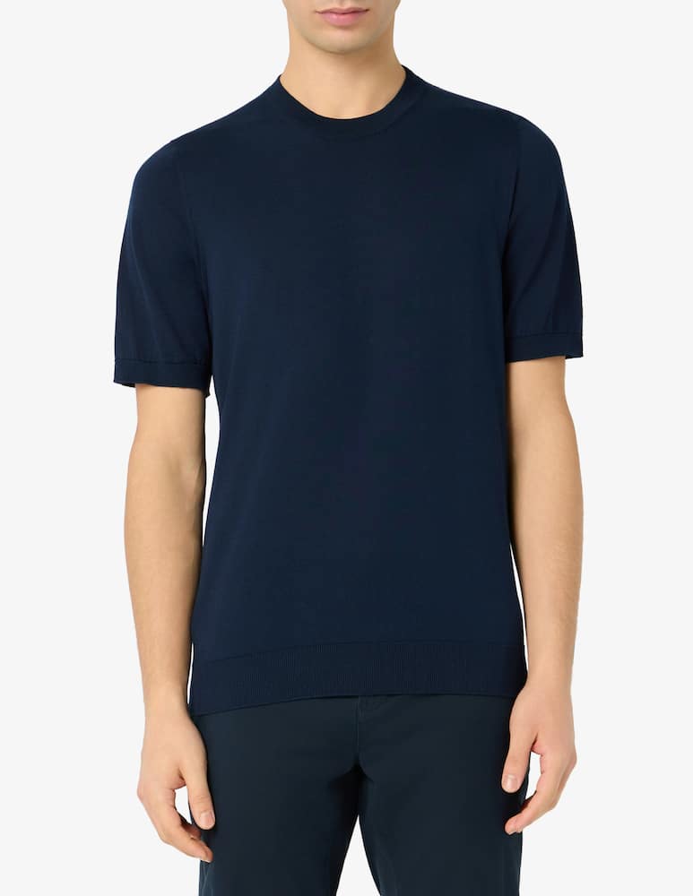 Rinascente Collection Compact cotton t-shirt - picture 1