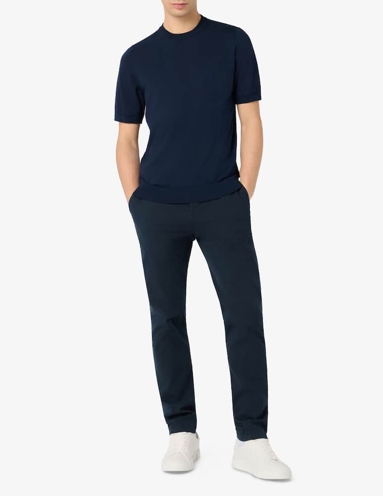 Rinascente Collection Compact cotton t-shirt - picture 2