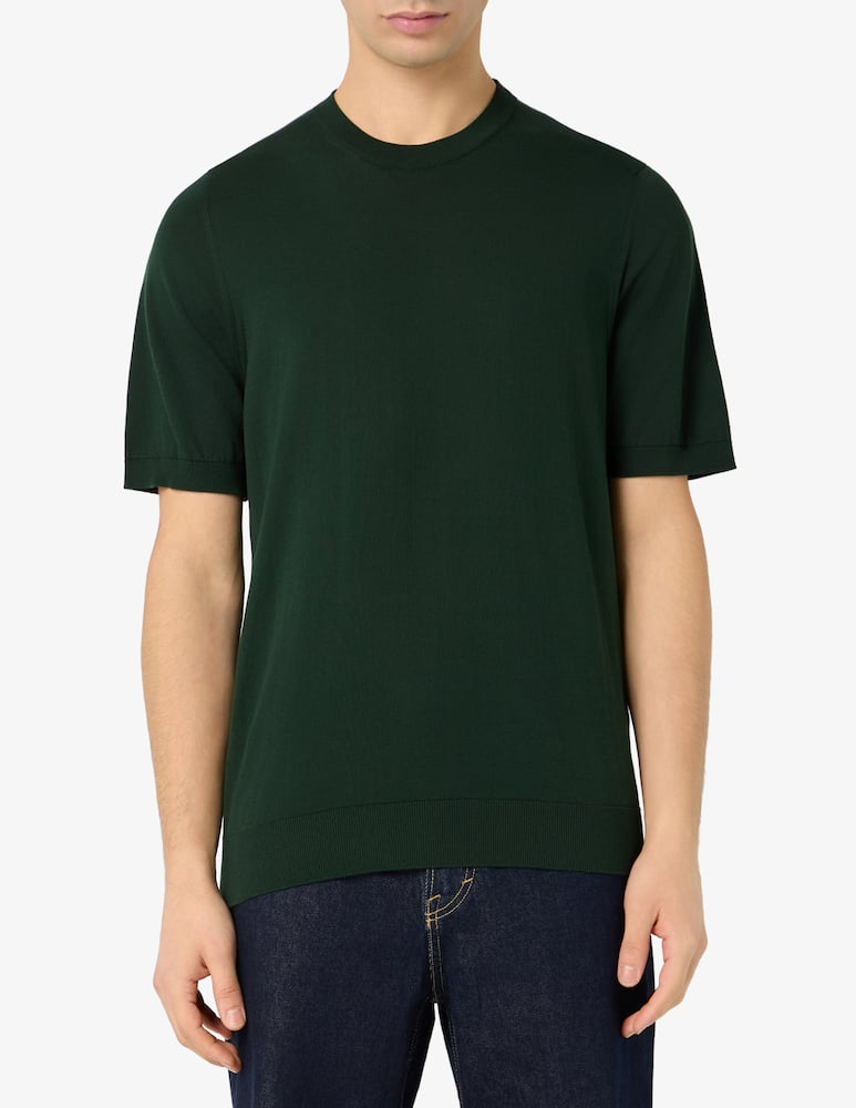 Rinascente Collection Compact cotton t-shirt - picture 1