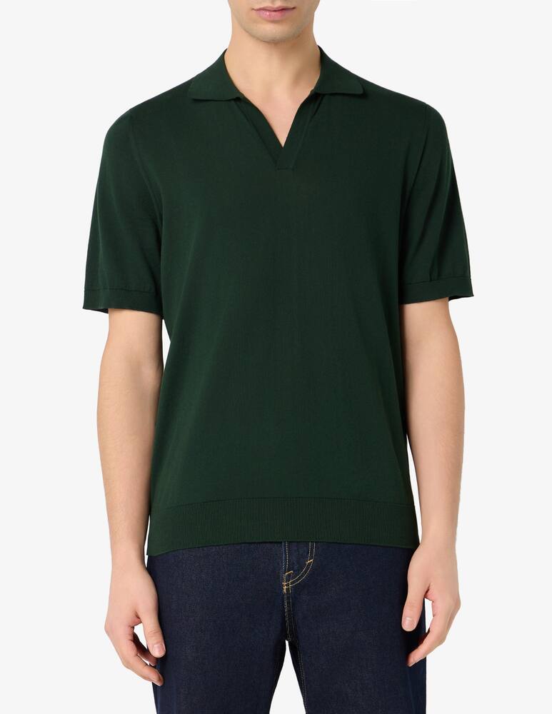 rinascente Rinascente Collection Polo v-neck compact cotton