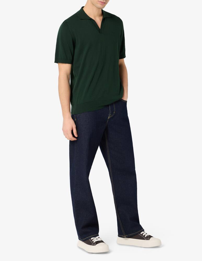 rinascente Rinascente Collection Polo v-neck compact cotton