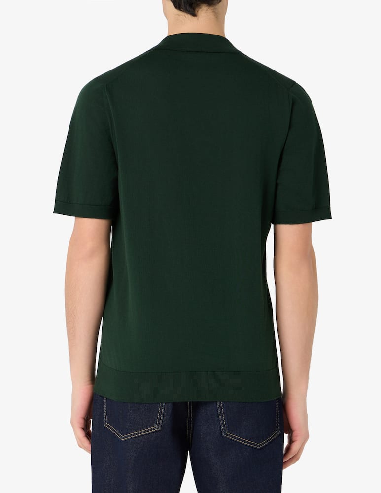 Rinascente Collection Polo v-neck compact cotton - picture 3 Rinascente Collection Polo v-neck compact cotton - picture 3