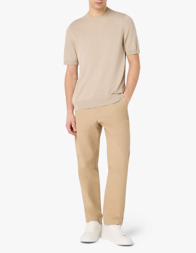 Rinascente Collection Cotton compact t-shirt - picture 2