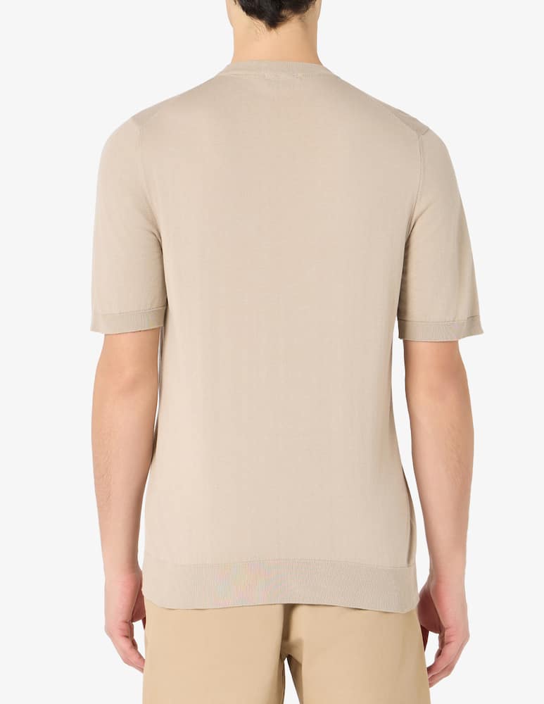 Rinascente Collection Cotton compact t-shirt - picture 3
