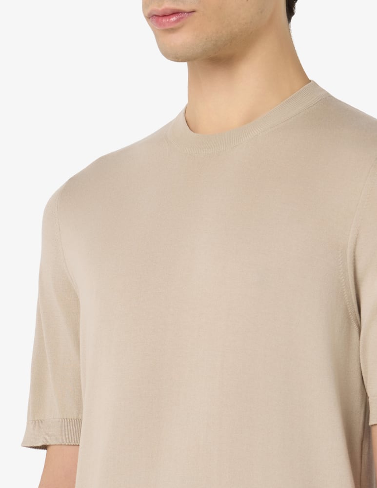 Rinascente Collection Cotton compact t-shirt - picture 4