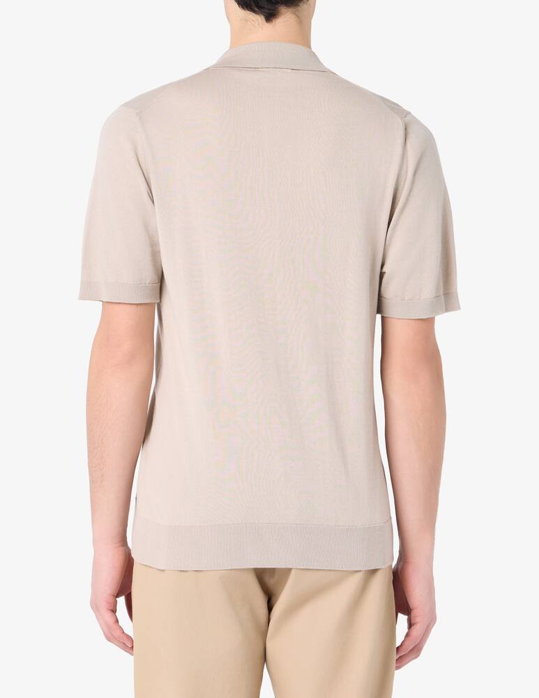 rinascente Rinascente Collection Compact cotton v-neck polo