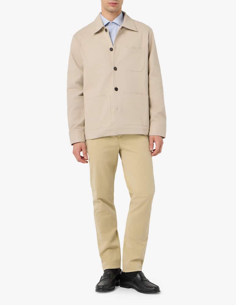 Sartoria Italiana Cotton stretch work jacket - picture 2 Sartoria Italiana Cotton stretch work jacket - picture 2