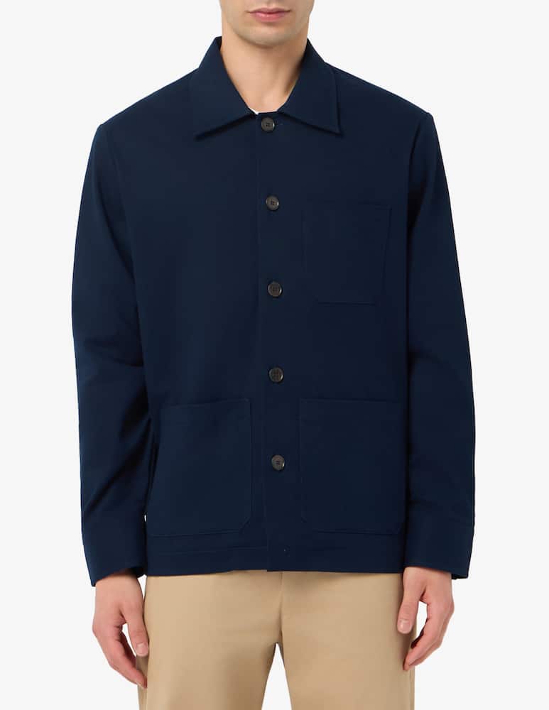 Sartoria Italiana Cotton stretch work jacket - picture 1 Sartoria Italiana Cotton stretch work jacket - picture 1