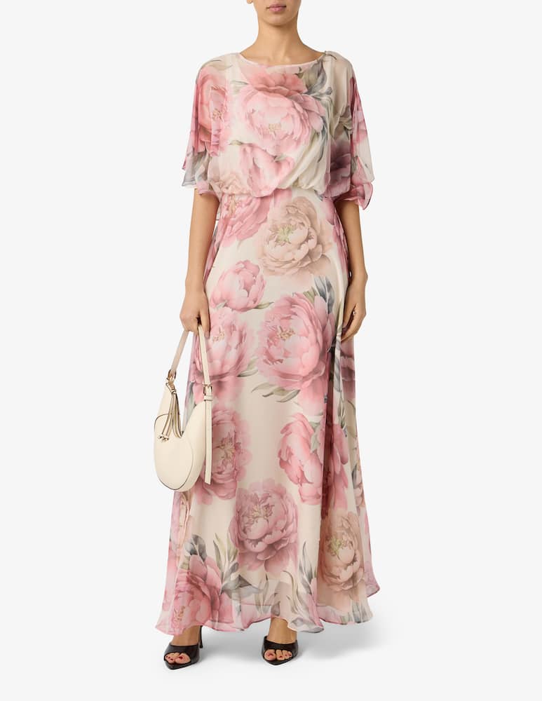 rinascente Elizabeth Ascot Abito lungo in chiffon
