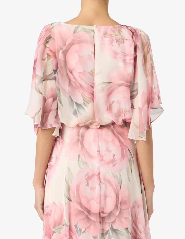 rinascente Elizabeth Ascot Abito lungo in chiffon