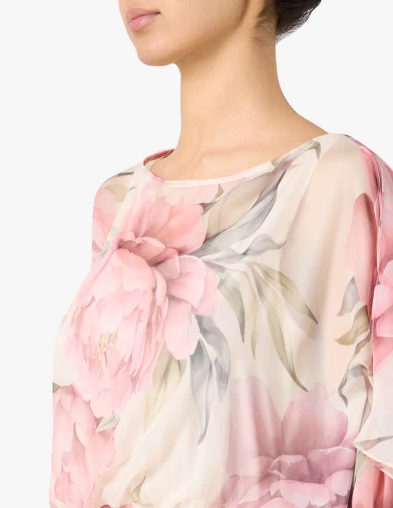 rinascente Elizabeth Ascot Abito lungo in chiffon