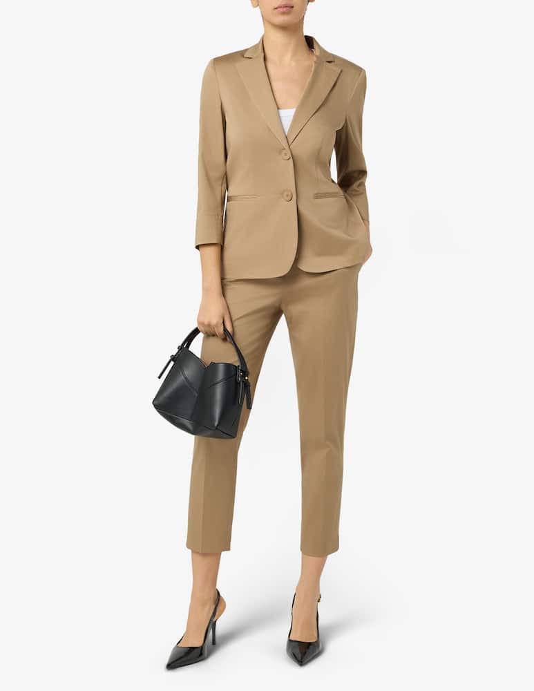 rinascente Elizabeth Ascot Cotton two button blazer