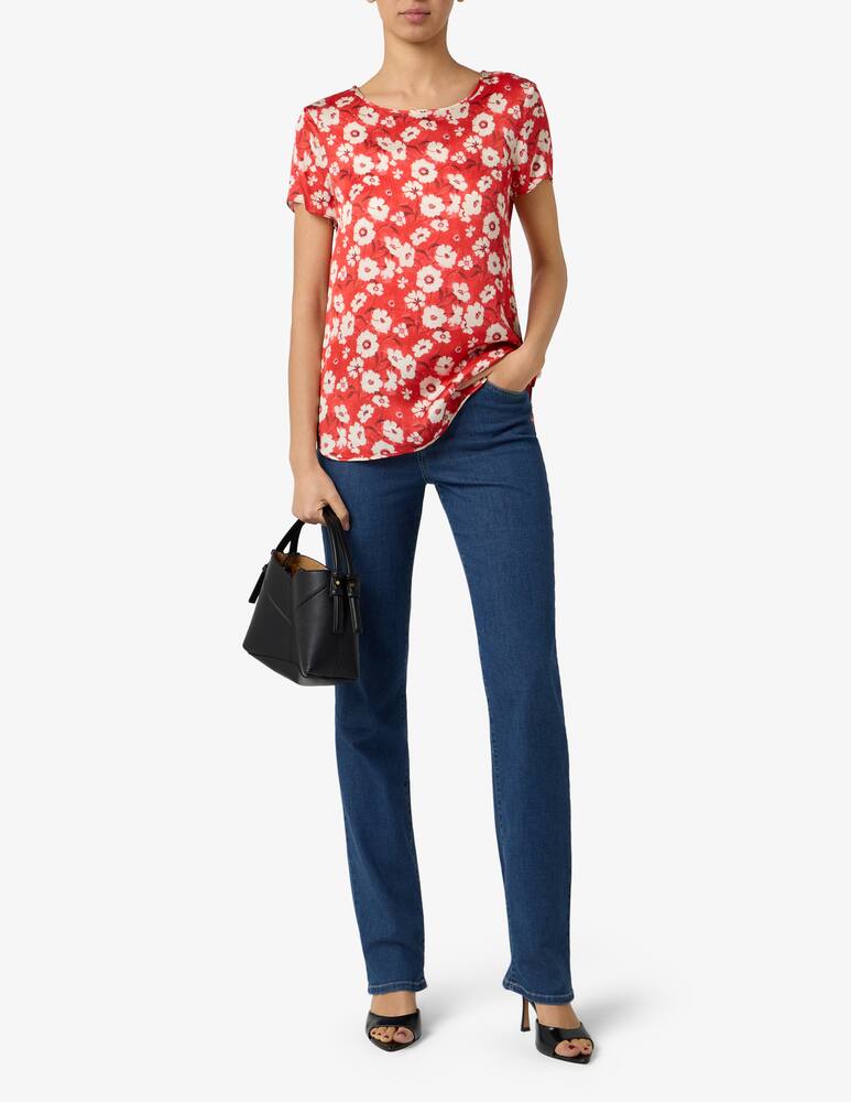 rinascente Elizabeth Ascot Blusa floreale in viscosa