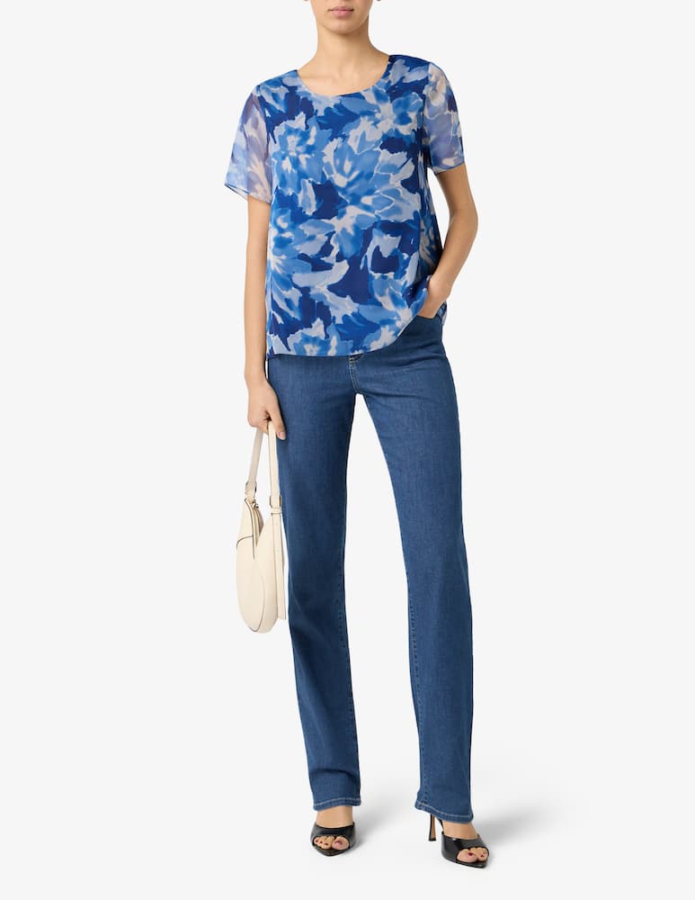Elizabeth Ascot Blusa chiffon floreale - immagine 2 Elizabeth Ascot Blusa chiffon floreale - immagine 2