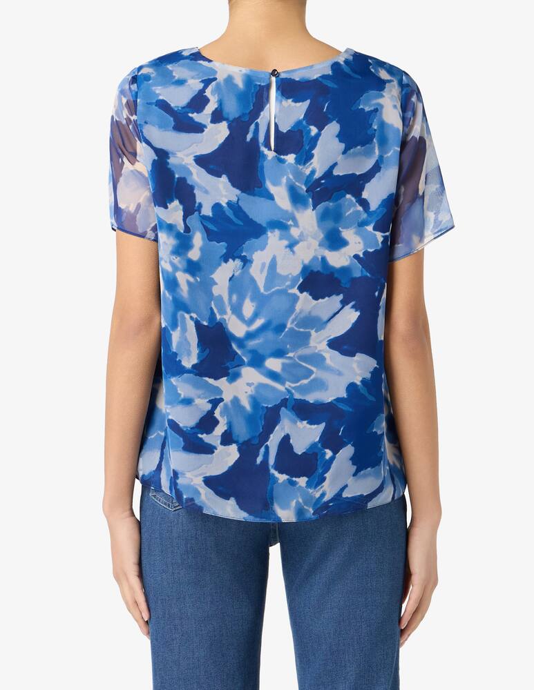 rinascente Elizabeth Ascot Floral chiffon blouse