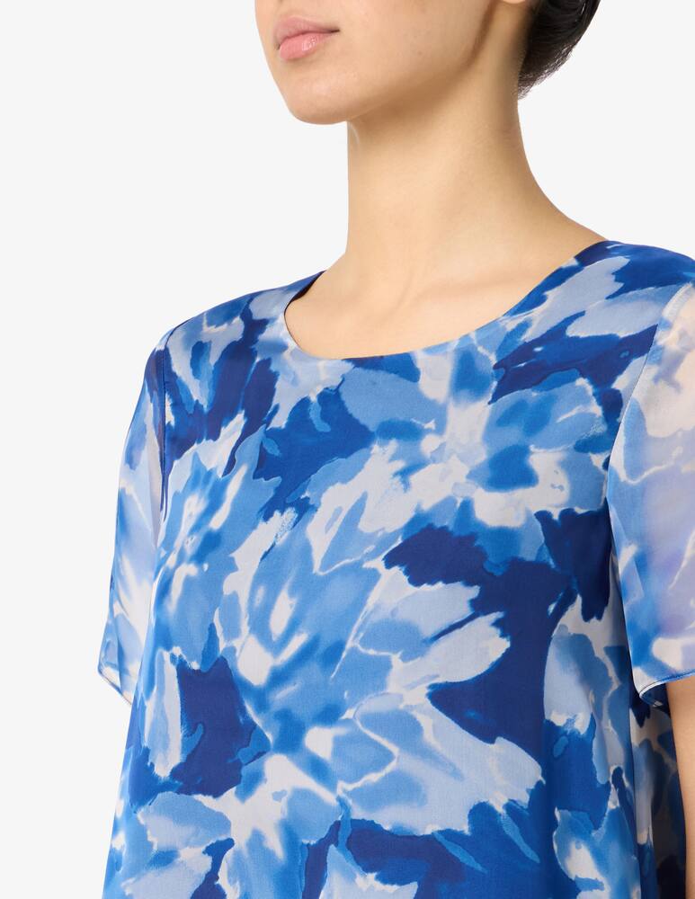 rinascente Elizabeth Ascot Floral chiffon blouse