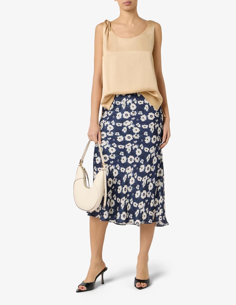 rinascente Elizabeth Ascot Gonna midi fiori