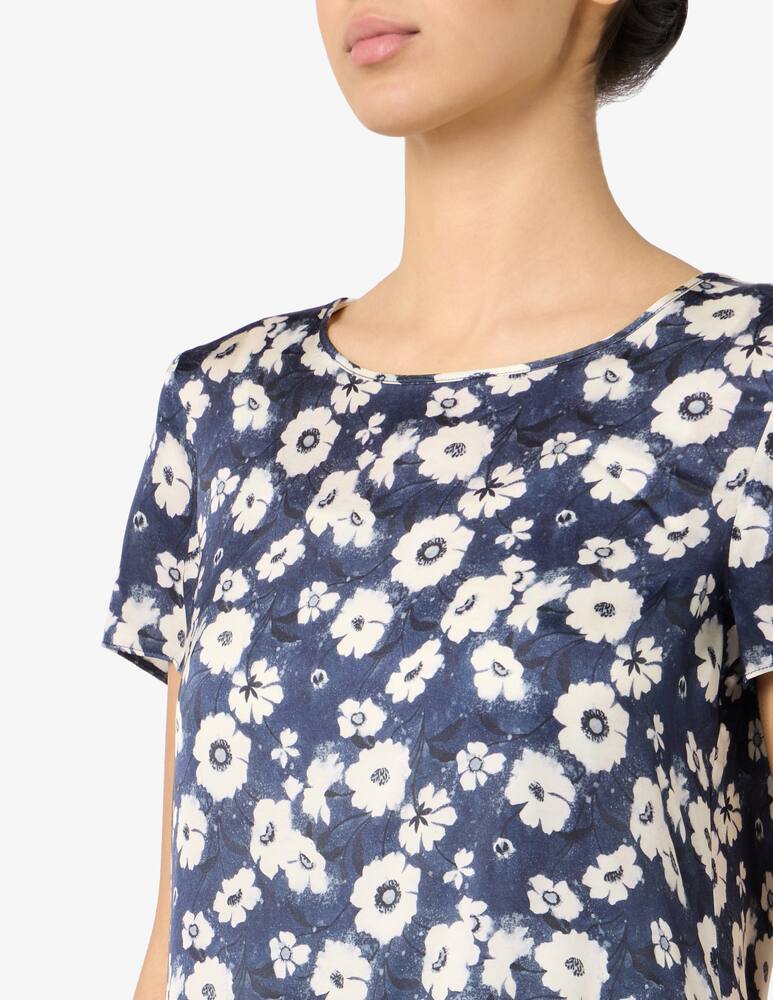 Elizabeth Ascot Blusa floreale in viscosa - immagine 4 Elizabeth Ascot Blusa floreale in viscosa - immagine 4