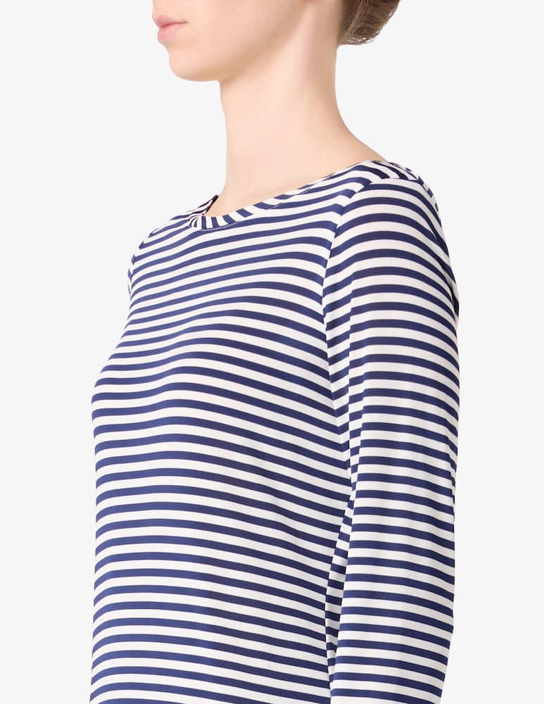 rinascente Elizabeth Ascot Striped boatneck top