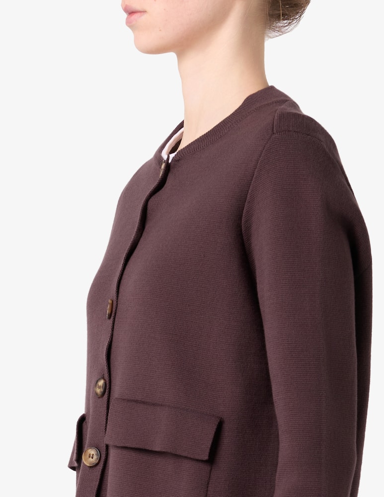 rinascente 24.7 Studio Cardigan crop in cotone