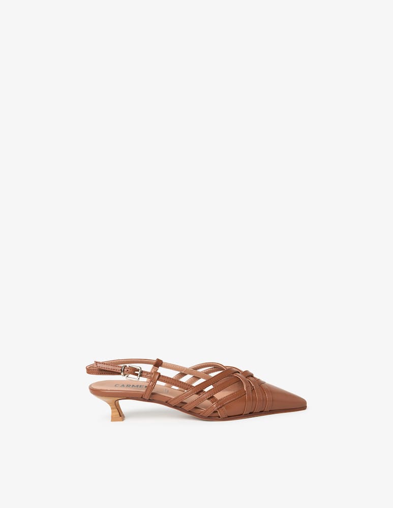 Carmens Slingback intrecciate Caroline - immagine 1 Carmens Slingback intrecciate Caroline - immagine 1