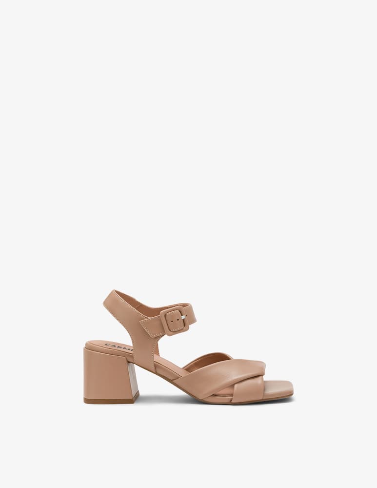 rinascente Carmens Block heel cross sandals