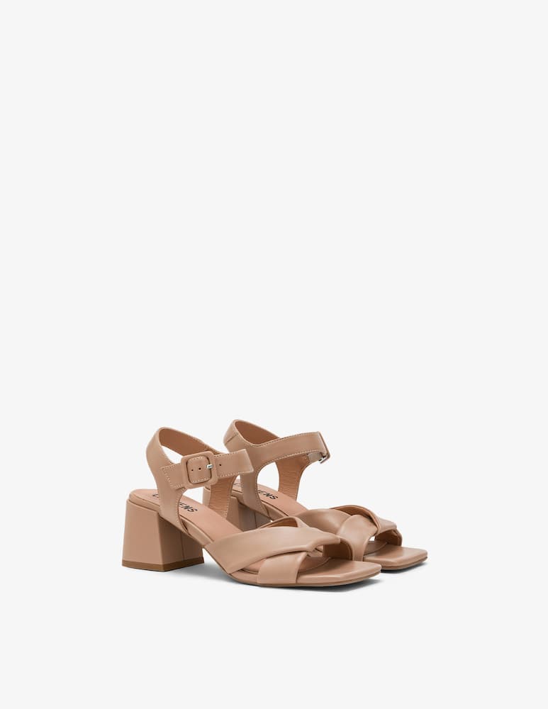 rinascente Carmens Block heel cross sandals
