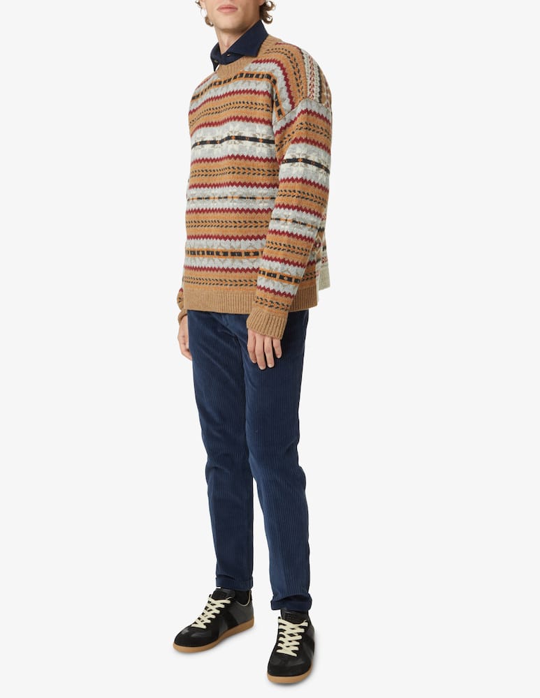 rinascente Guglielminotti Velvet shirt - Blue