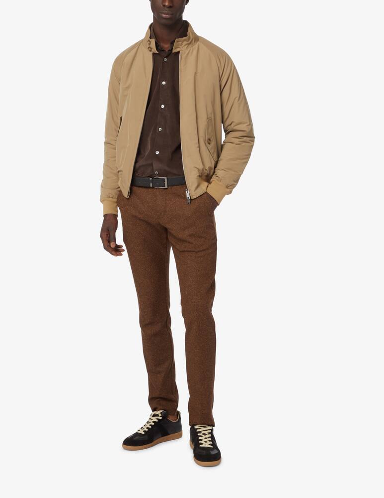 rinascente Guglielminotti Velvet shirt - Brown