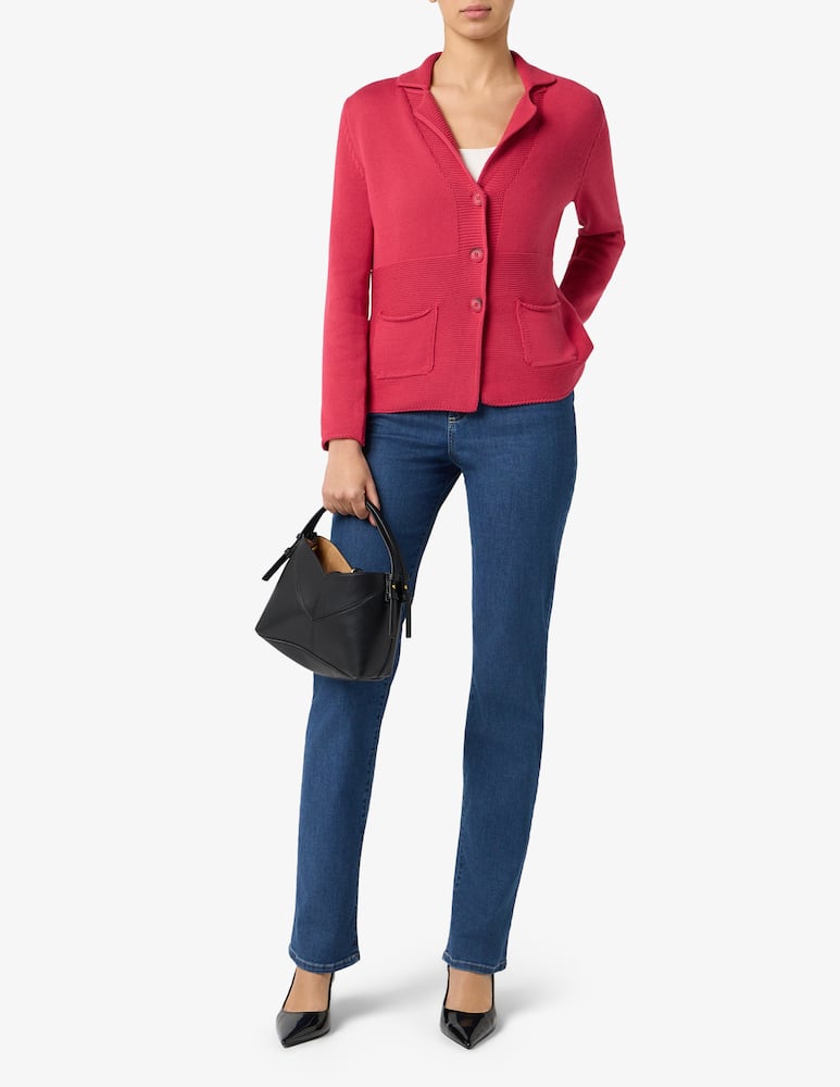 rinascente Elizabeth Ascot Blazer knit cardigan