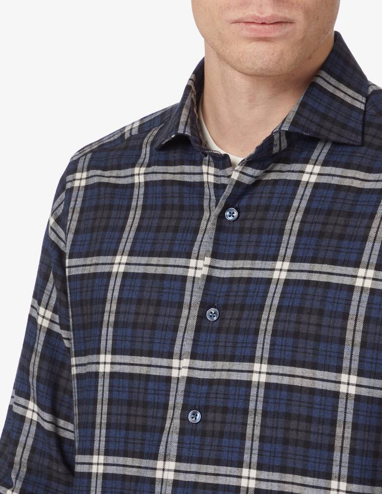 rinascente Guglielminotti Camicia a quadri in flanella - Multicolor