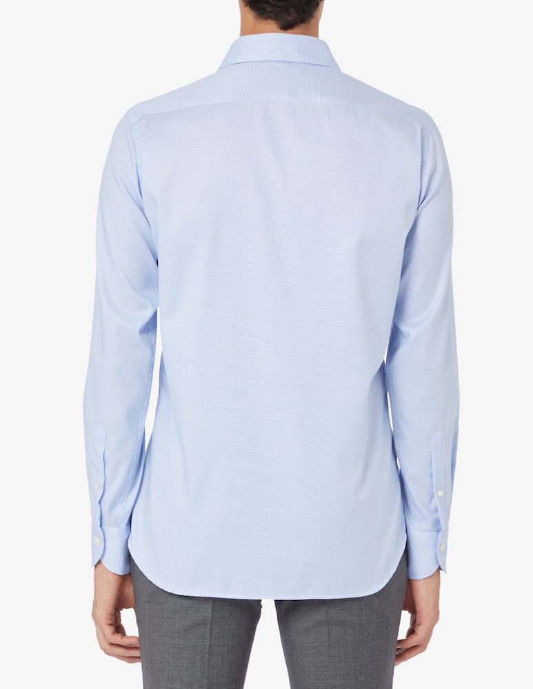 rinascente Guglielminotti Camicia second base twill - Azzurro