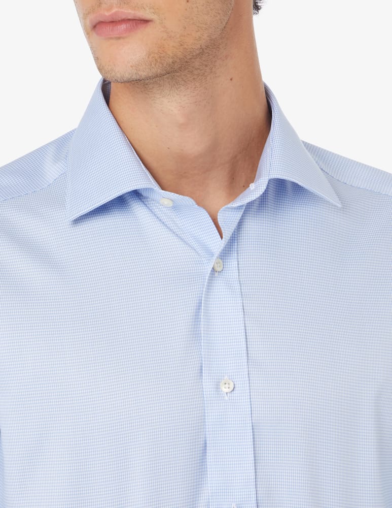 rinascente Guglielminotti Camicia second base twill - Azzurro