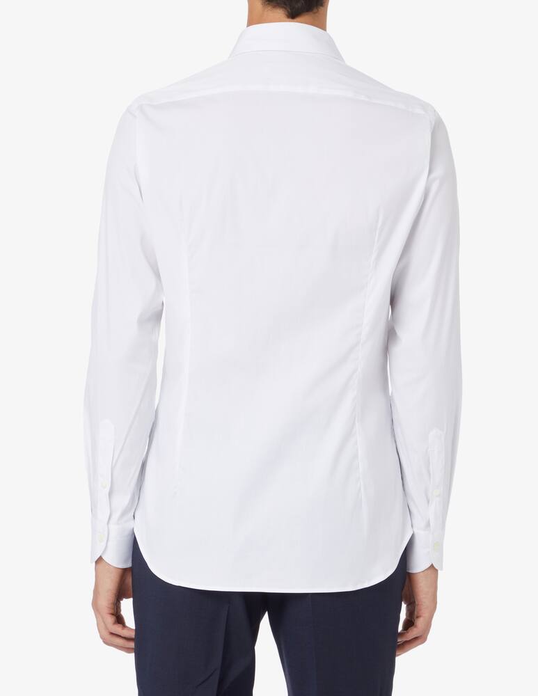 rinascente Guglielminotti Camicia popeline stretch - Bianco