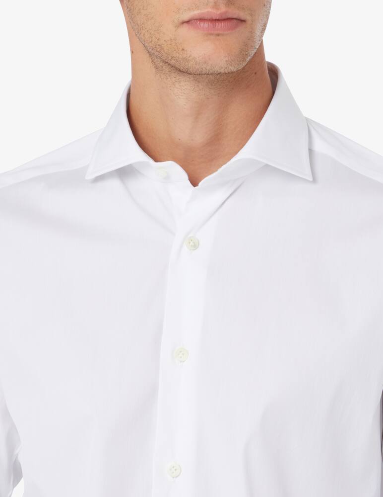 rinascente Guglielminotti Camicia popeline stretch - Bianco