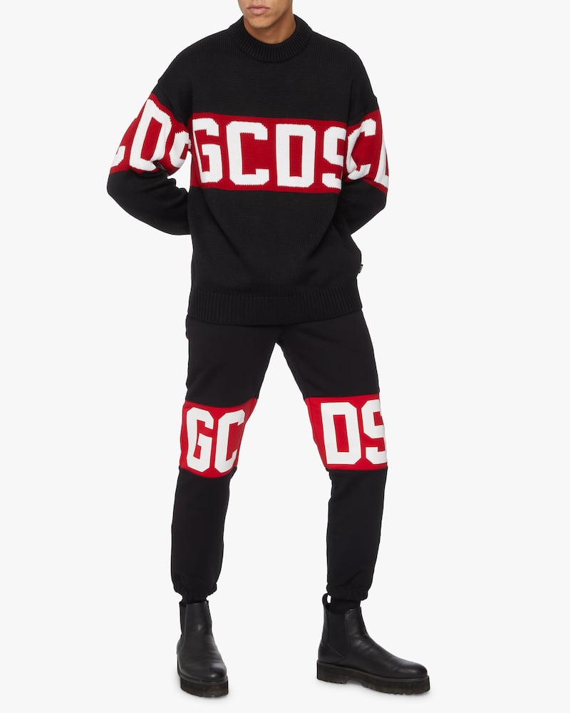 rinascente GCDS Maglione con logo girocollo