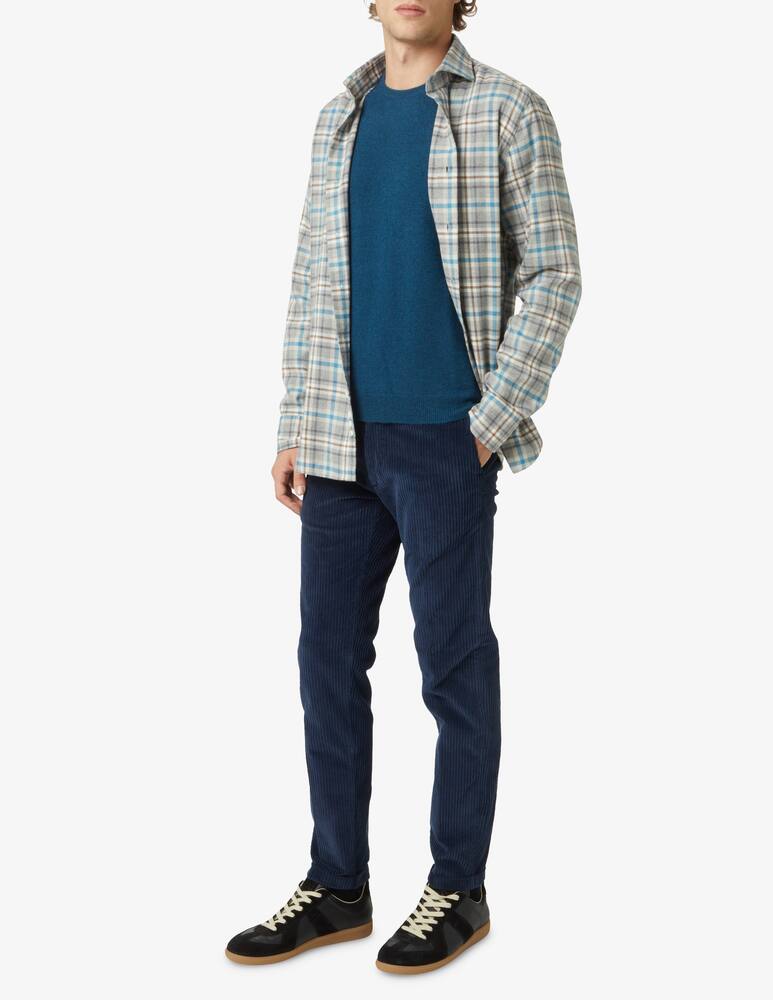 rinascente Guglielminotti Checked flannel shirt - Green