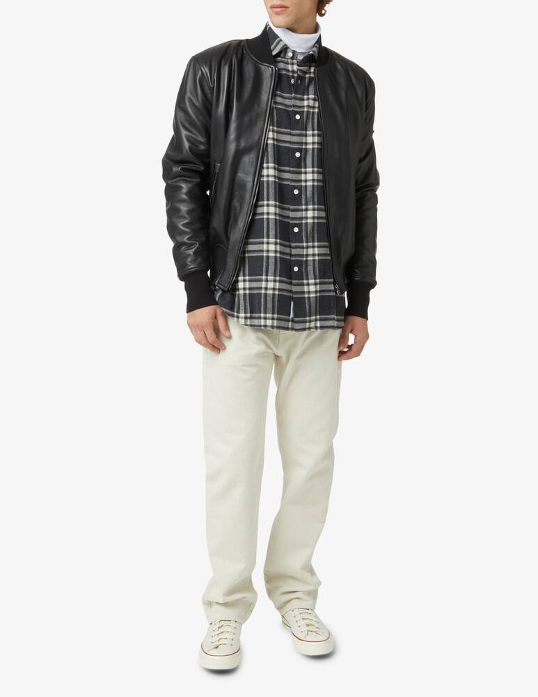 rinascente Guglielminotti Checked flannel shirt - Black