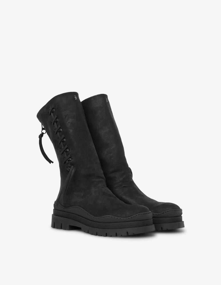 rinascente Henry Beguelin Leather booties - Black