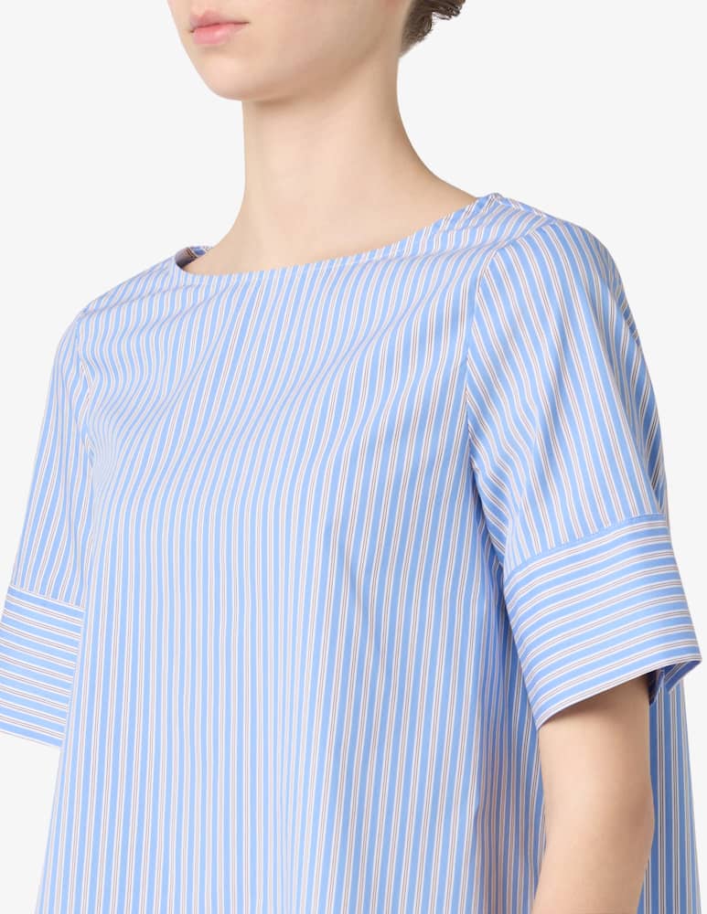 rinascente Elizabeth Ascot Striped cotton blouse