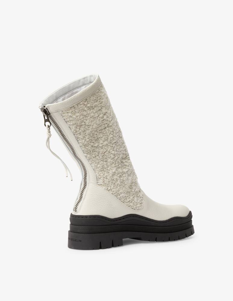 rinascente Henry Beguelin Leather booties - White